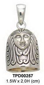 Goddess Bell Pendant TPD257 - Jewelry